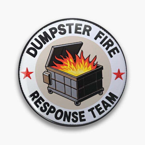 Item preview, Dumpster Fire Response Team Certified Mayhem Management Group designed and sold by SkeletonsDanger.