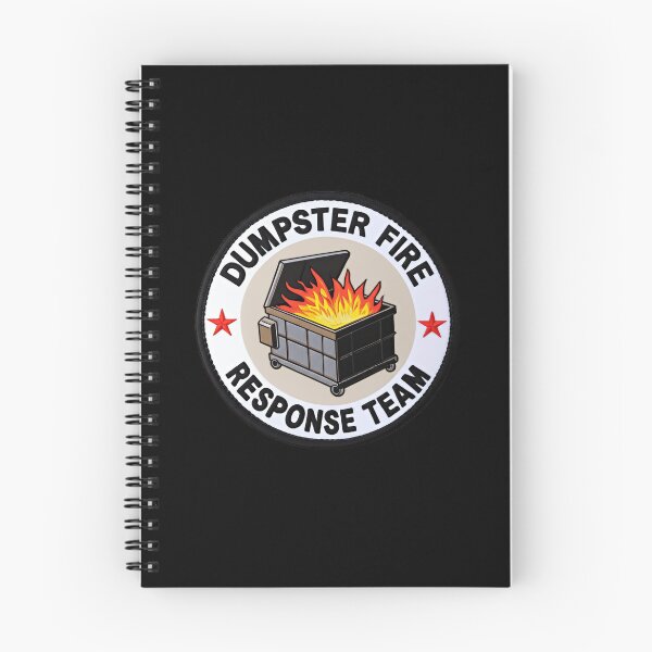 Item preview, Dumpster Fire Response Team Certified Mayhem Management Group designed and sold by SkeletonsDanger.