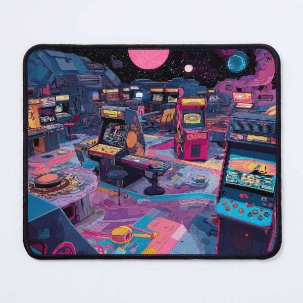 Item preview, Futuristic Retro Arcade in Outer Space designed and sold by Jirka Svetlik, Studio Illuvision.