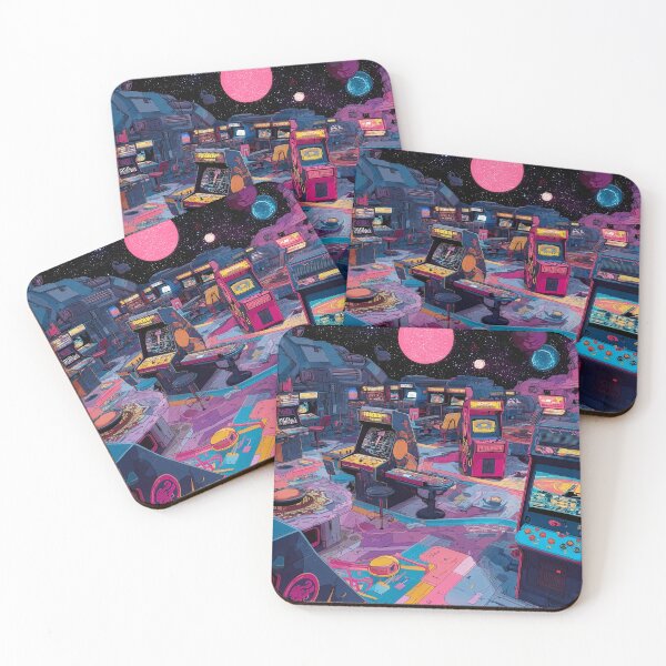 Item preview, Futuristic Retro Arcade in Outer Space designed and sold by Jirka Svetlik, Studio Illuvision.