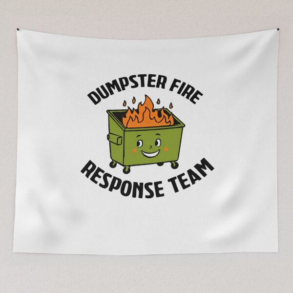 Item preview, Dumpster Fire Response Team Tactical Disaster Response Group designed and sold by SkeletonsDanger.