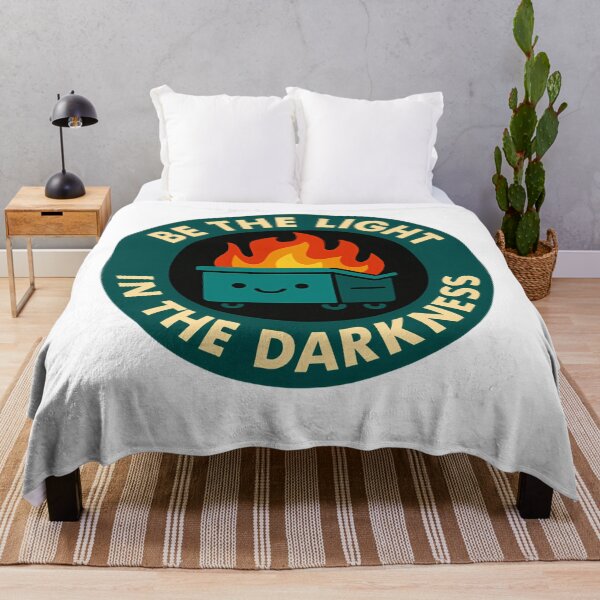 Item preview, Funny Dumpster Fire Response Team Be the Light in the Darkness designed and sold by SkeletonsDanger.