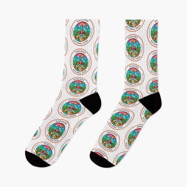 Item preview, Saguaro National Park | Vibrant Desert Landscape with Cactus and Sunset designed and sold by ActiveOutdoorLiving.