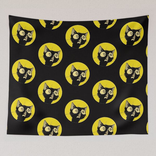 Item preview, full moon cats designed and sold by Ratatatts.