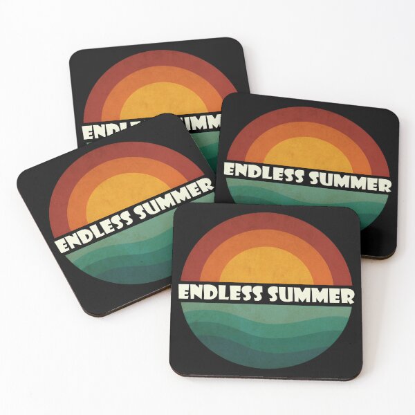 Item preview, Endless Summer – Retro Sunset Waves designed and sold by Imaginationbeyond.
