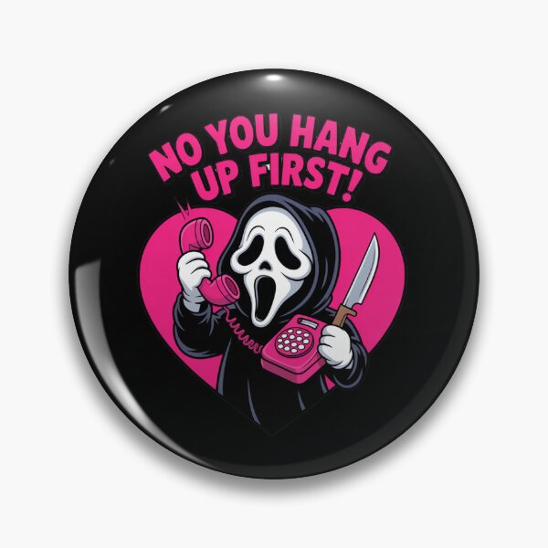 Item preview, No, You Hang Up First – Funny Ghostface Halloween designed and sold by martin max.