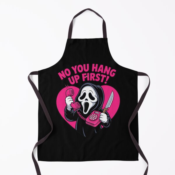 Item preview, No, You Hang Up First – Funny Ghostface Halloween designed and sold by martin max.