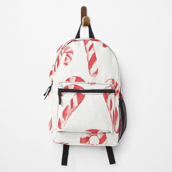 Item preview, Red White Candy Cane Peppermint Watercolor All Over designed and sold by Feeling Artsy.