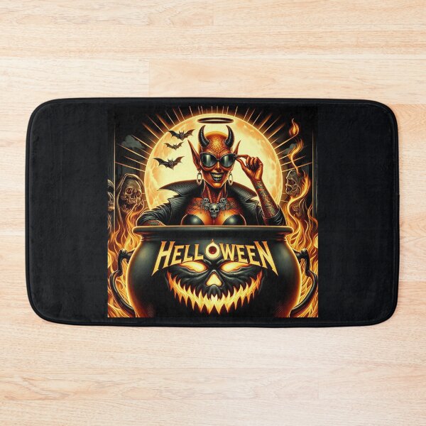 Item preview, Glamorous Retro Halloween Demoness Toast designed and sold by Voodoo Store Paranormal Collections.