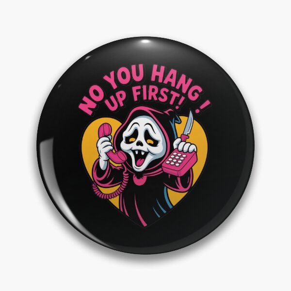 Item preview, No, You Hang Up First – Funny Ghostface Halloween designed and sold by martin max.