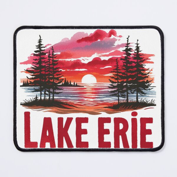 Item preview, Lake Erie Sunset - Travel Art designed and sold by yunamaliskova.