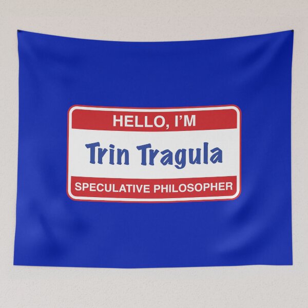 Item preview, Trin Tragula name badge designed and sold by eldram.