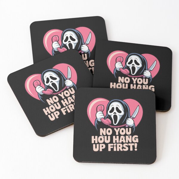 Item preview, No, You Hang Up First – Funny Ghostface Halloween designed and sold by martin max.
