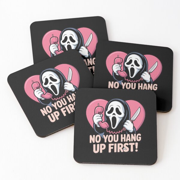 Item preview, No, You Hang Up First – Funny Ghostface Halloween designed and sold by martin max.