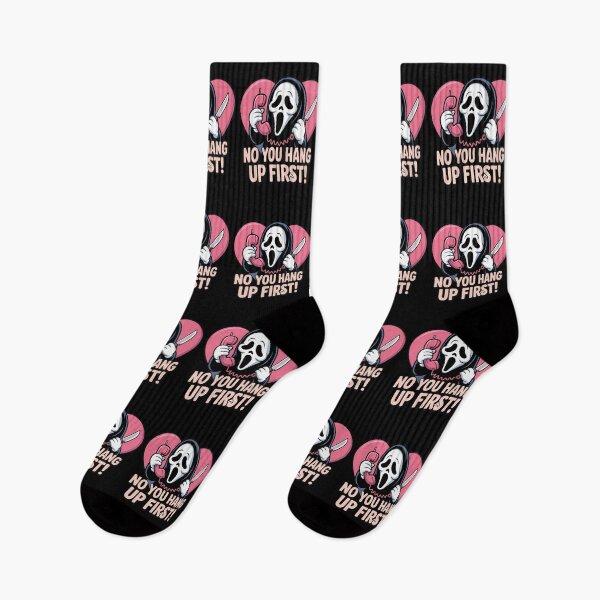 Item preview, No, You Hang Up First – Funny Ghostface Halloween designed and sold by martin max.