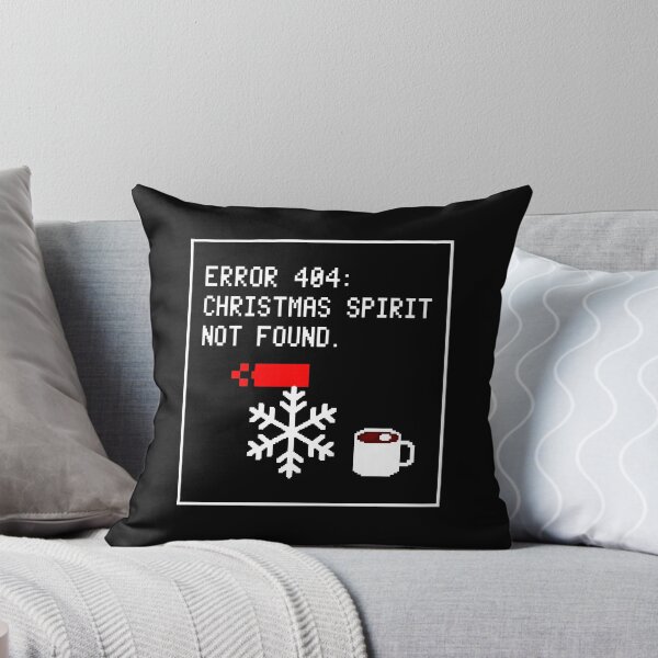 Item preview, Humorous Digital Christmas Error in Pixel Art designed and sold by SplashTastic.