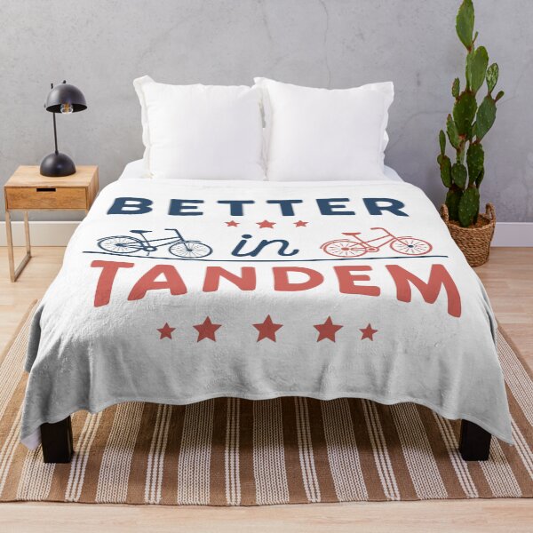 Item preview, Better in Tandem – Funny Cycling Quote Design for Couples & Bikers designed and sold by VividOrganica.