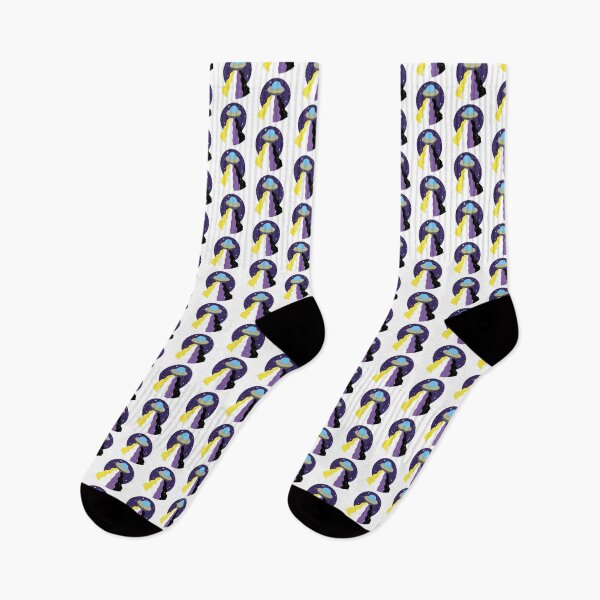 Item preview, Non-binary Flag UFO – Subtle LGBTQ+ Pride for Everyday Wear designed and sold by SafeSpace-co.