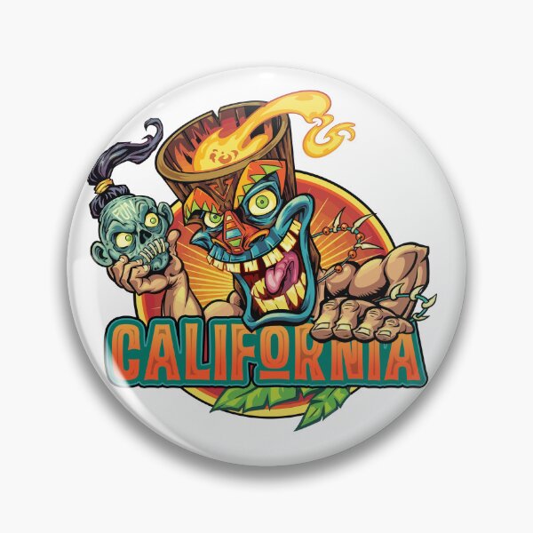 Item preview, Tiki surf California design designed and sold by EzequielBC.