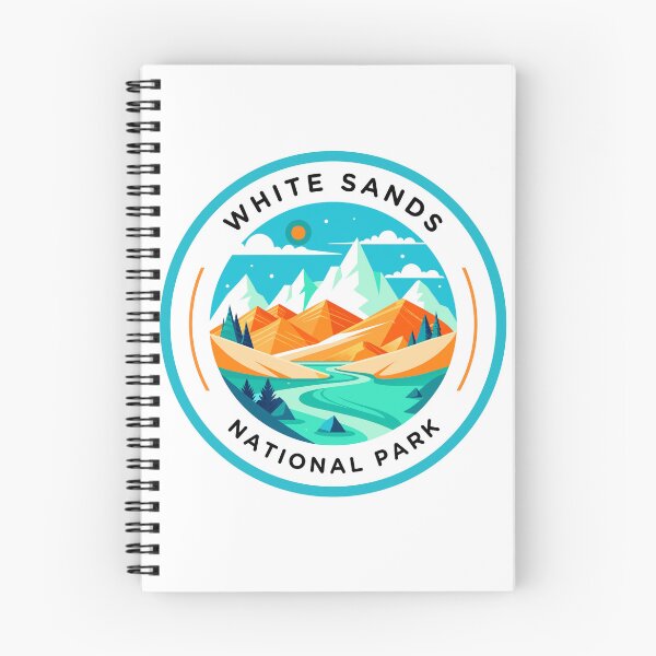 Item preview, White Sands National Park | Desert Dunes & Mountain Adventure Art designed and sold by ActiveOutdoorLiving.
