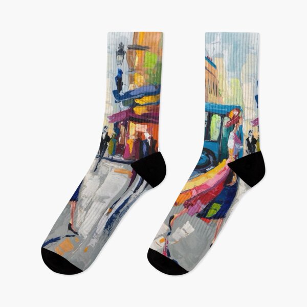 Item preview, Parisian Street Scene |  Post Impressionist - Modern Art  designed and sold by CARRAANN.