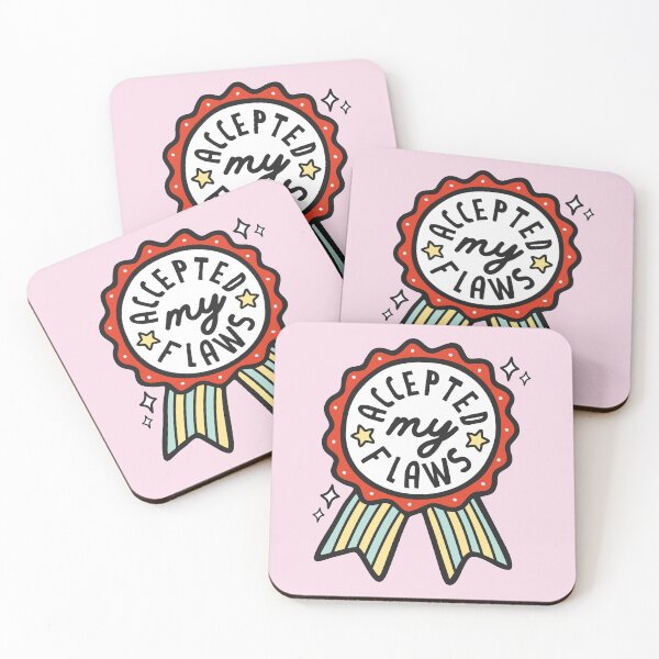 Item preview, Accepted My Flaws – Self Love Award Ribbon – Self Love Edition designed and sold by HotFluff.