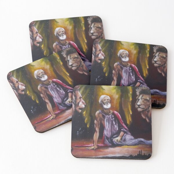 Item preview, Faith in the Lion’s Den designed and sold by HenryAziengbeStudio .
