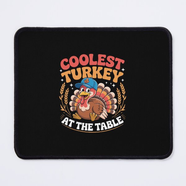 Item preview, Coolest Turkey At The Table Thanksgiving Toddler Boys Kids  designed and sold by Belkisallen.