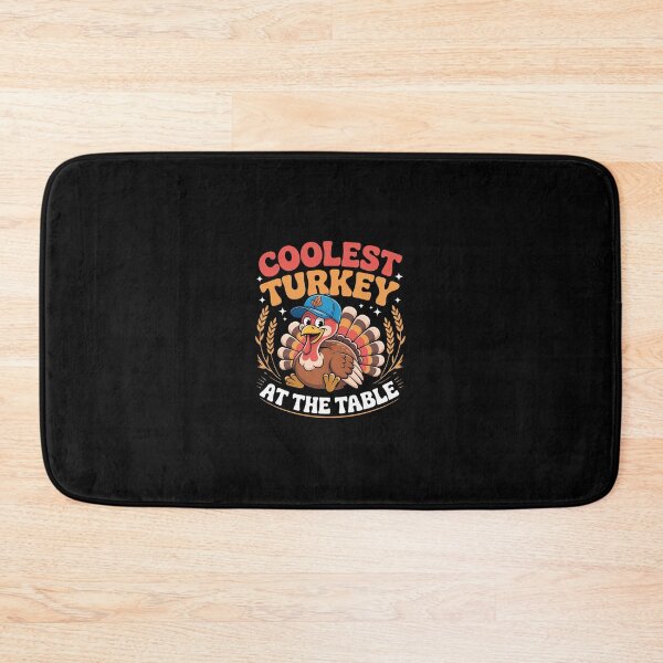 Item preview, Coolest Turkey At The Table Thanksgiving Toddler Boys Kids  designed and sold by Belkisallen.