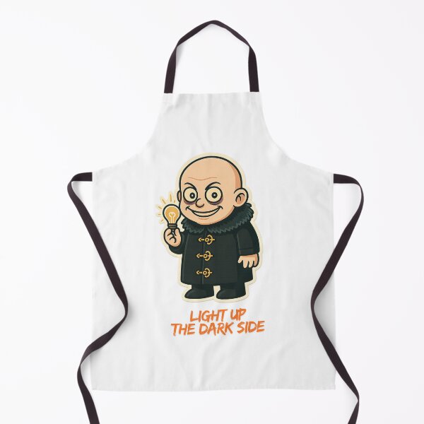Item preview, Light Up the Dark Side - Halloween Cartoon – Bald Character with Light Bulb designed and sold by vallass.