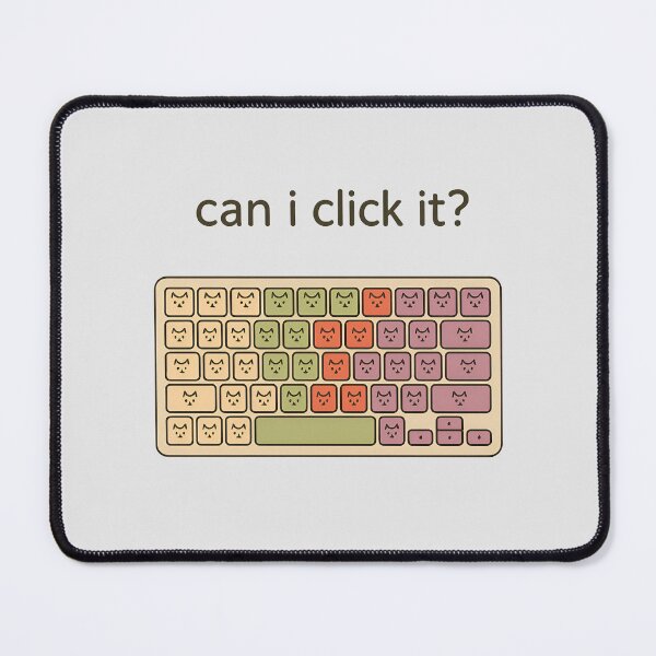 Item preview, Cute Cat Keyboard designed and sold by Zoologybestiary.