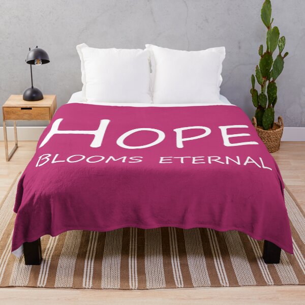 Item preview, Hope Blooms Eternal – Inspirational Floral Quote DesignHope Blooms Eternal – Inspirational Floral Quote Design designed and sold by ArtNestVerse.