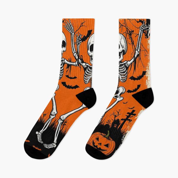 Item preview, Retro Skeleton Dance – Spooky 1930s Halloween designed and sold by AmetistLight.