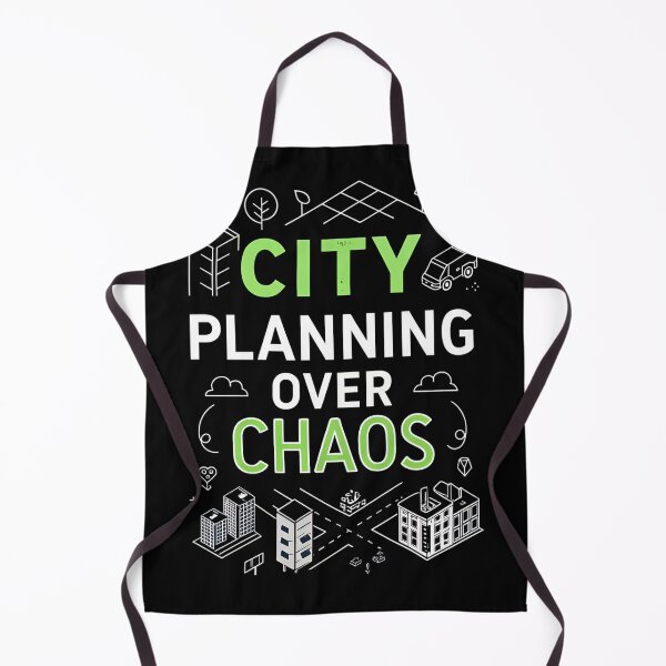 Item preview, City Planning Over Chaos – Minimal Urbanism Typography Design designed and sold by VividOrganica.