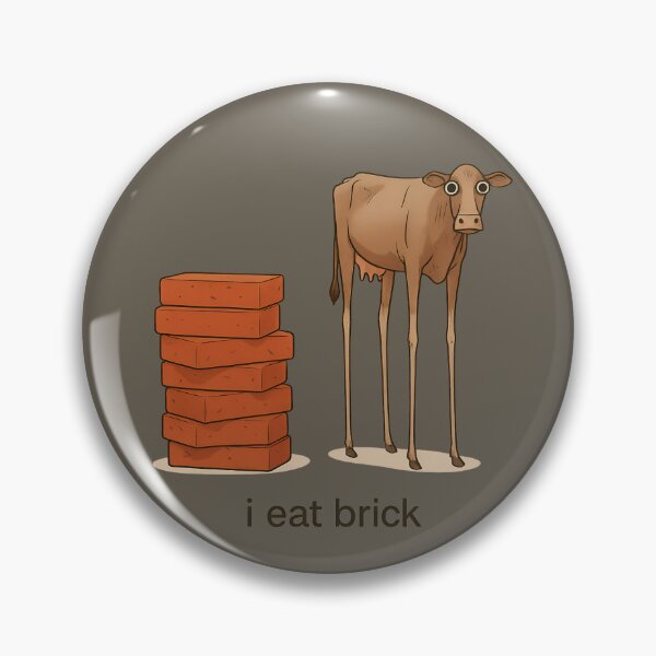 Item preview, I Eat Brick designed and sold by Zoologybestiary.