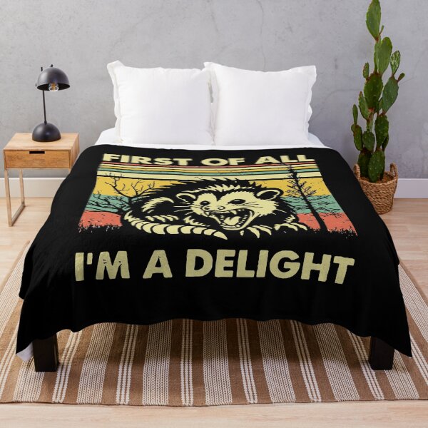 Item preview, Funny Opossum I'm A Delight designed and sold by VincentGoodLove.