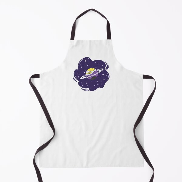 Item preview, Non-binary Flag Planet – Subtle LGBTQ+ Pride for Everyday Wear designed and sold by SafeSpace-co.