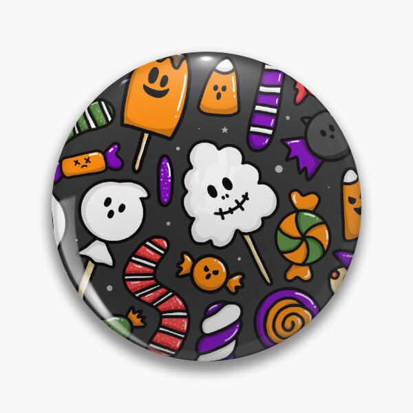 Item preview, Cute Treat or Trick halloween seamless pattern design designed and sold by juoctaviniarts.