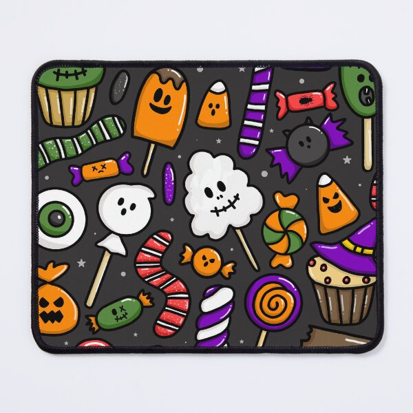 Item preview, Cute Treat or Trick halloween seamless pattern design designed and sold by juoctaviniarts.