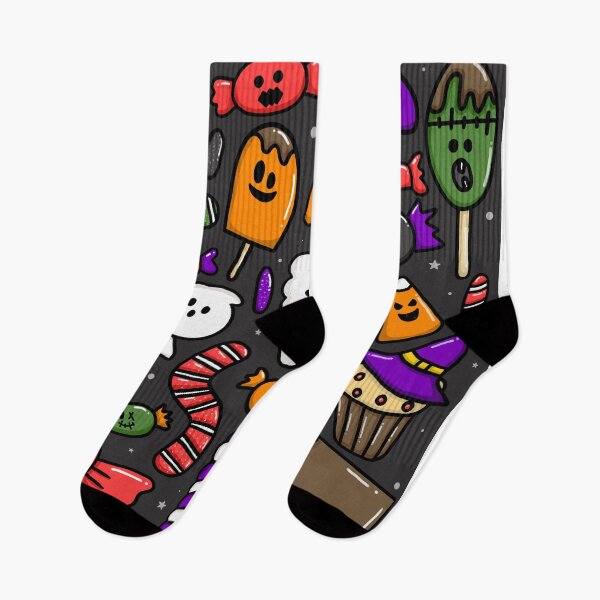 Item preview, Cute Treat or Trick halloween seamless pattern design designed and sold by juoctaviniarts.