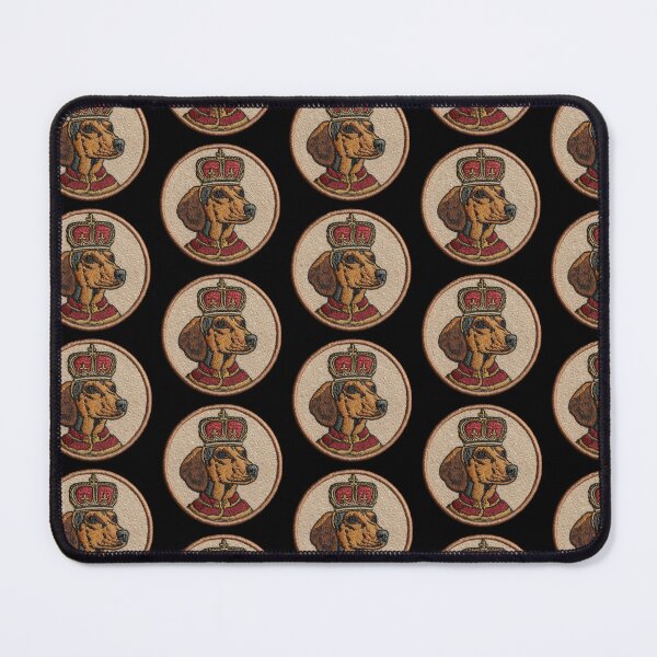 Item preview, Dachshund Patch Embroidery Fabric Stitched Patch designed and sold by HappyPatchClub.