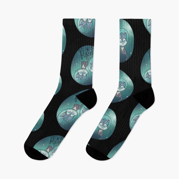 Item preview, Pisces Zodiac Cat – Kawaii Astrology Kittens in Bubble Galaxy designed and sold by summerspirit.