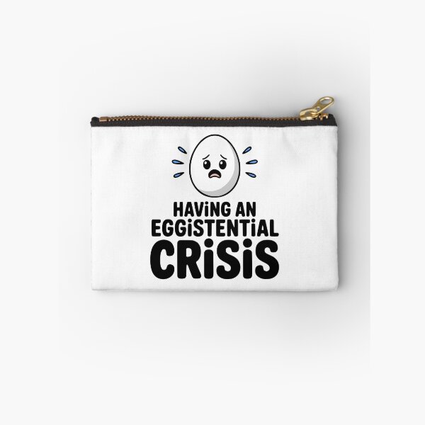 Item preview, Having An Eggistential! Cute Egg Pun designed and sold by PMCreative.