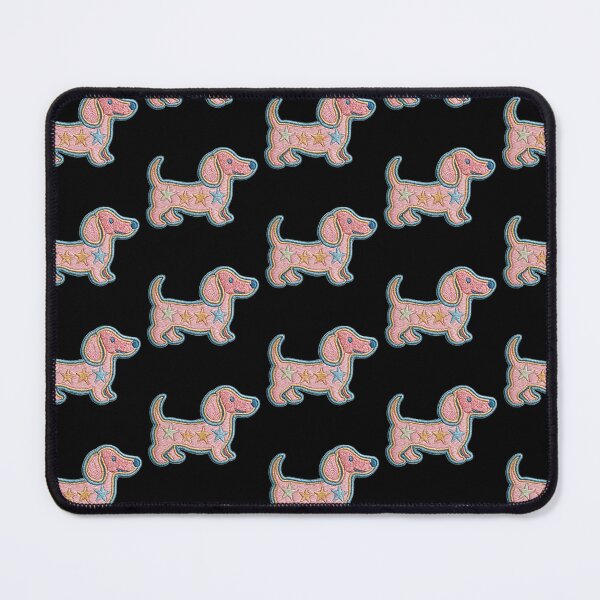 Item preview, Dachshund Patch Embroidery Fabric Stitched Patch designed and sold by HappyPatchClub.
