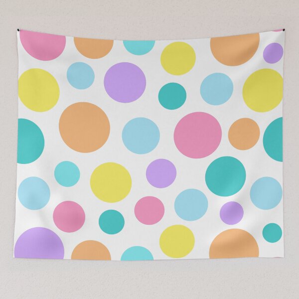 Item preview, Pastel polka dots seamless pattern, cute background designed and sold by juoctaviniarts.