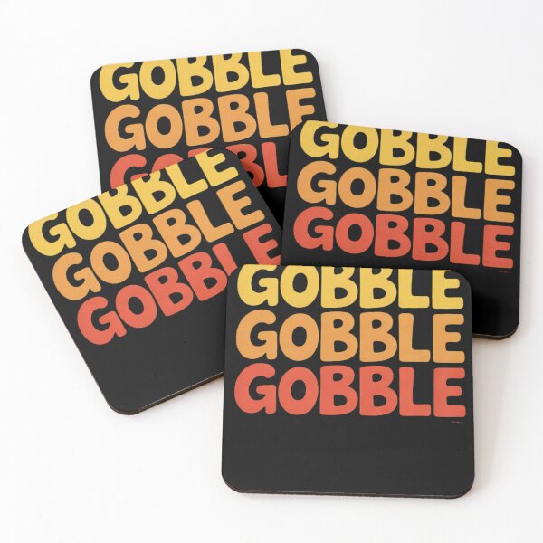 Item preview, Cute Gobble Gobble Gobble Turkey Day Thanksgiving  designed and sold by KonstanKoraner.