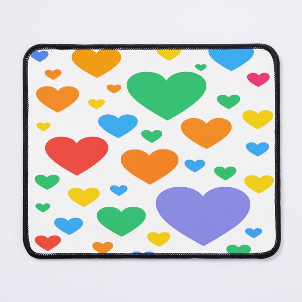 Item preview, Rainbow Hearts – Multicolor Love Explosion designed and sold by ZeMa-JA.