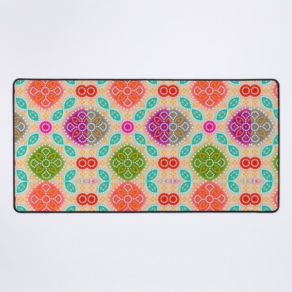 Item preview, Colorful Mandala Floral Pattern – Vibrant Boho Geometric Art designed and sold by Kruti Collection.