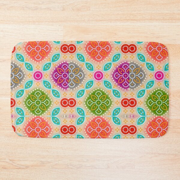 Item preview, Colorful Mandala Floral Pattern – Vibrant Boho Geometric Art designed and sold by Kruti Collection.