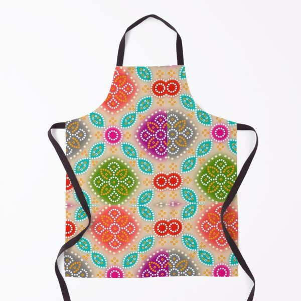 Item preview, Colorful Mandala Floral Pattern – Vibrant Boho Geometric Art designed and sold by Kruti Collection.